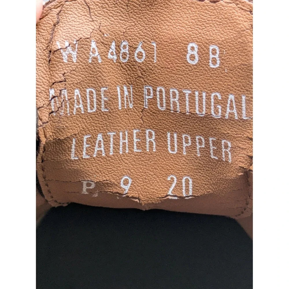 Polo Golf Ralph Lauren Golf Shoes Mens 8 Brown White Leather WA4861 Portugal